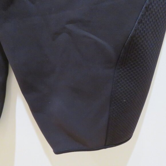 LULULEMON Mixed Fabric Relaxed-Fit Tapered High-Rise Pants in Black Barrel Large - Picture 11 of 14